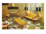 Ensemble of Fifties Furniture Poster