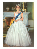Young Queen Elizabeth II Posters