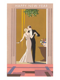 Happy New Year, Patricians Kissing Affiches
