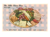 Hors d'Oeuvre Plate, Cheese Shop Print