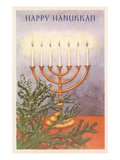 Happy Hanukkah, Menorah Posters
