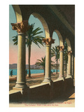 Croisette's Walk, Cannes, France Poster