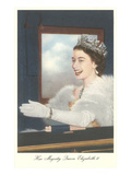 Young Queen Elizabeth II Print