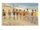 Greetings from Normandy Beach, New Jersey Affiches