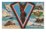 American Military Propaganda, V Posters