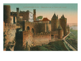 Citadelle of Carcasonne, France Posters