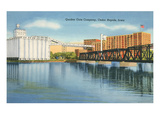 Quaker Oats Factory, Cedar Rapids, Iowa Posters