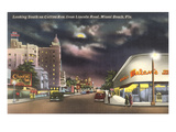 Lincoln Road, Miami Beach, Night Pósters