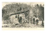 Typical Mountain Home in Kentucky Prints