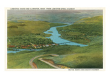 Lewiston Spiral Highway Póster