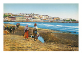 Early View of Tangiers, Morocco Poster