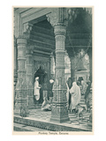 Monkey Temple, Benares, India Posters