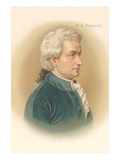 Portrait of Mozart Prints