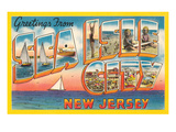 Greetings from Sea Isle City, New Jersey Prints