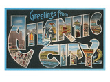 Greetings from Atlantic City, New Jersey Prints