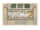 Pioneers Panel, State Capitol, Lincoln, Nebraska Posters