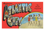 Greetings from Atlantic City, New Jersey Posters