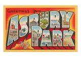 Greetings from Asbury Park, New Jersey Prints