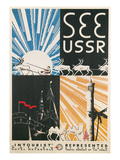 Travel Poster for USSR Photo