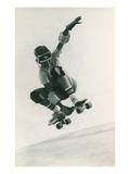Skateboarder Jumping Posters