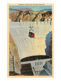 Lowering Loaded Boxcar, Hoover Dam Posters