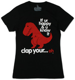 Juniors: Sad T-Rex Shirts