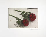 Zwei rote Rosen (1996) Limited Edition by Josef Hirthammer