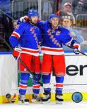 Rick Nash & Ryan Callahan 2012-13 Action Photo