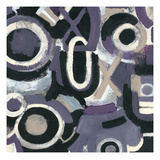 Plum XO 2 Giclee Print by Raymond Woods
