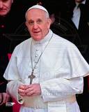 Pope Francis I, Cardinal Jorge Mario Bergoglio leaves the Basilica in Rome, March 14, 2013 Foto