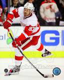 Johan Franzen 2012-13 Action Photo