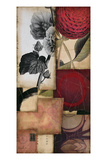 Hollyhock Story 1 Giclee Print by DeRosier 
