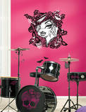 Monster High Face with Lace Peel & Stick Wall Decals Wall Decal