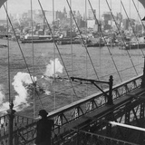 Brooklyn Bridge, New York, USA Photographic Print
