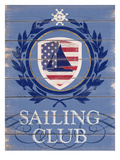American Sailing Reproduction procédé giclée par Sam Appleman