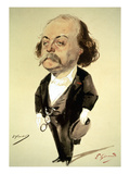 Gustave Flaubert Giclee Print by Eugene Giraud