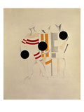 Sportsmen Giclee Print by El Lissitzky