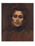 Portrait of a Lady, 1894 Giclee Print by Eugene Carriere