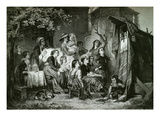 Das Marionettenspiel (The Puppet Show) Giclee Print by Jakob Gruenenwald