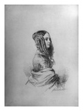 Louise Colet, C19th Giclee Print by Franz Xaver Winterhalter