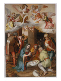 Adoration of Shepherds, 1575 Giclee Print by Marcello Venusti