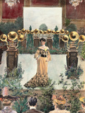 Record and Gramophone, 1899 Giclee Print by Fritz Gehrke
