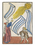 Doctor During Urine Analysis, 1492 Giclee Print