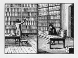 Librarian, Kaufmann, Rad. Um 1815 Giclee Print
