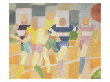 The Runners, c.1924 Reproduction procédé giclée par Robert Delaunay