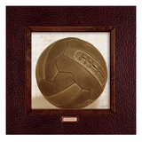 Vintage Soccer Giclee Print by Sam Appleman