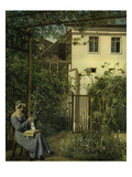 "Wiener Hausgarten" (Vienna Garden) Giclee Print by Eduard Ritter Von Engerth