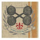 Olympic Exercise Club Giclee Print by Sam Appleman