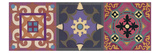 Global Triptych 2 Giclée-Druck von Hope Smith
