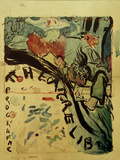 Projet du Programme Pour le 'Théâtre Libre' (Design for Programme of 'Théâtre Libre'), c.1890-91 Giclée-Druck von Edouard Vuillard